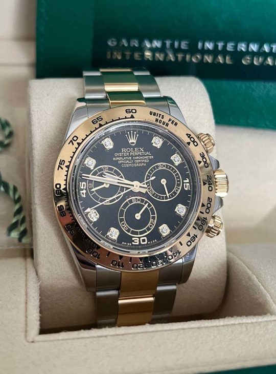 Rolex Daytona With Factory Diamonds