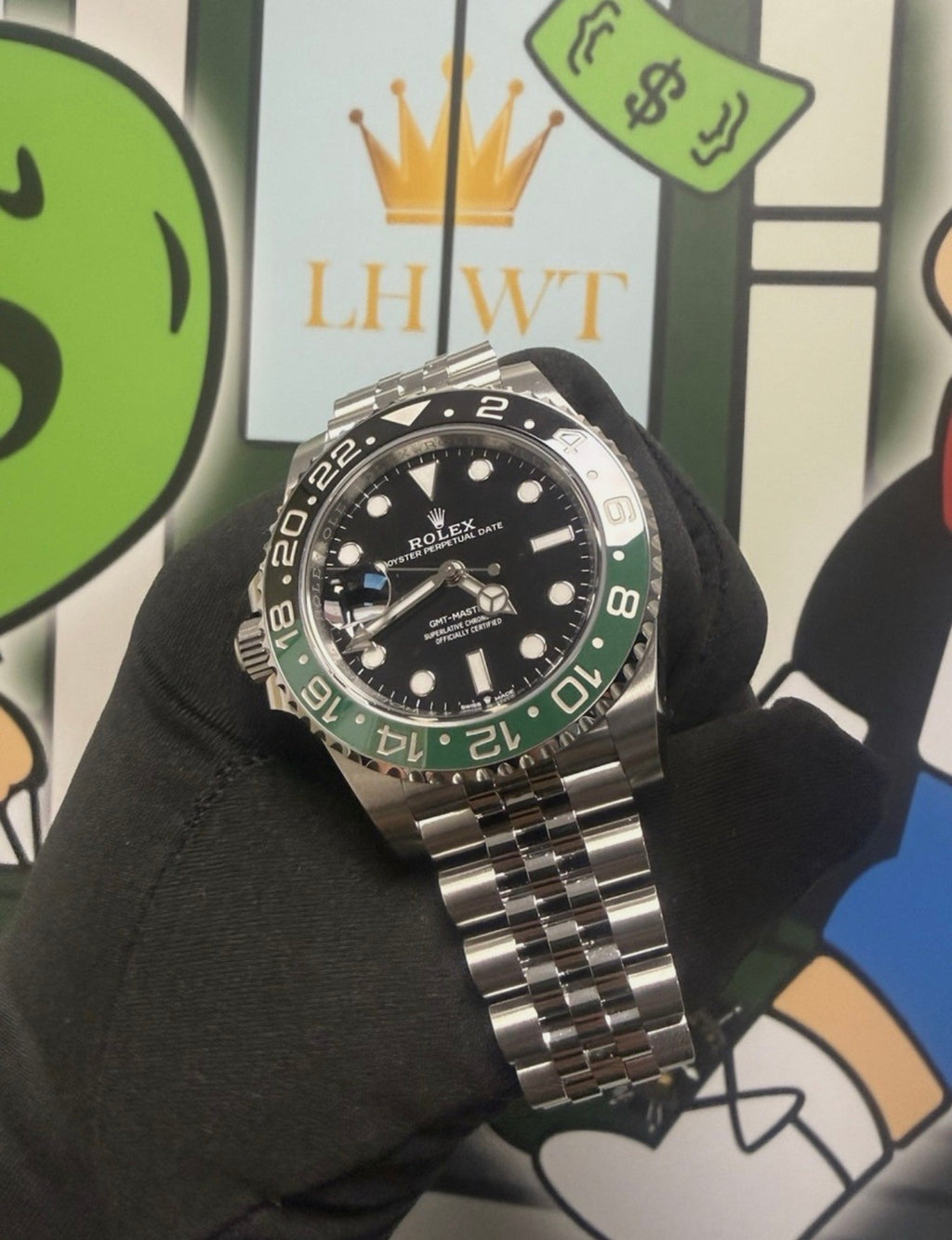 Rolex GMT-Master II 2025 Sprite 126720VTNR Jubilee Box & Papers