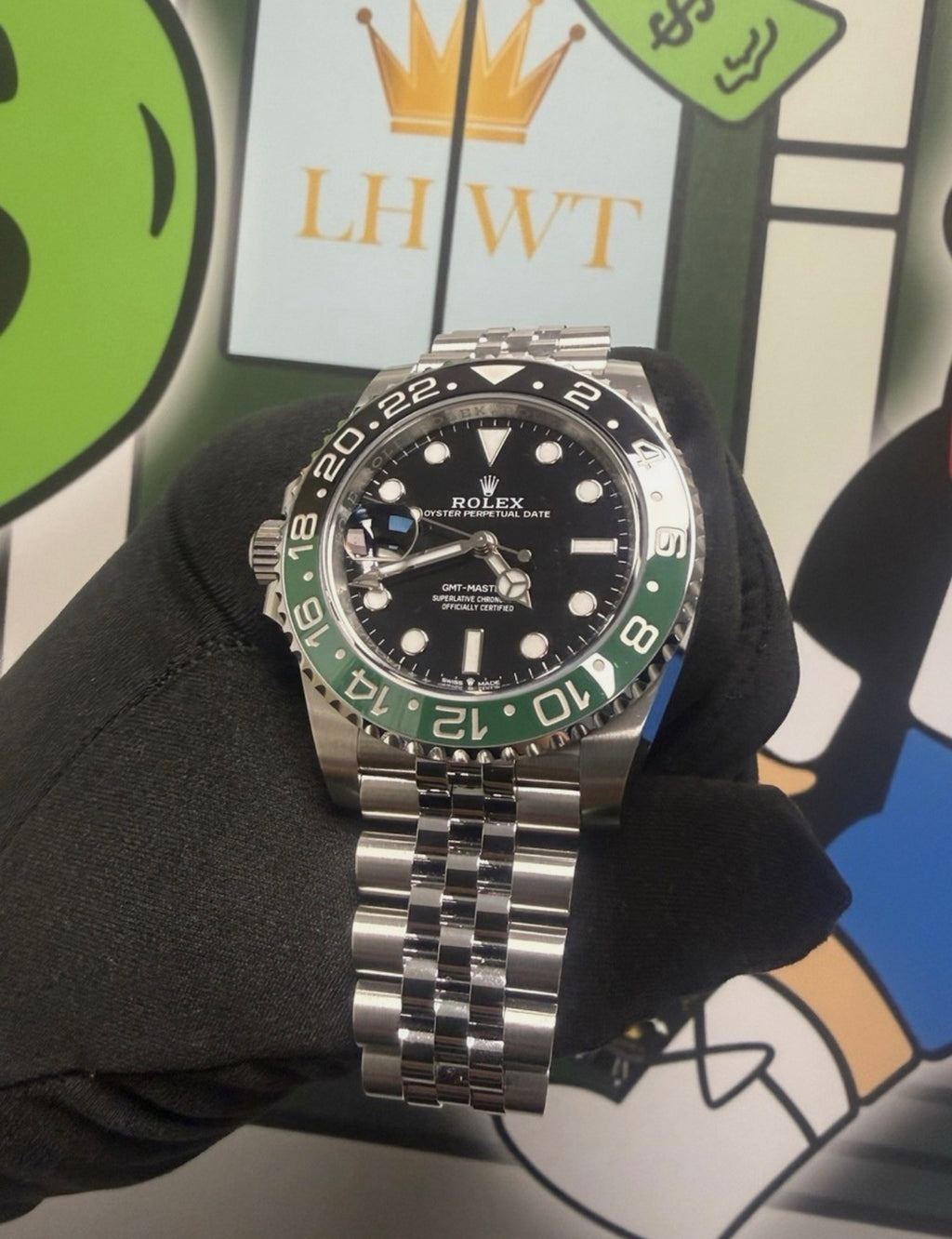 Rolex GMT-Master II 2025 Sprite 126720VTNR Jubilee Box & Papers