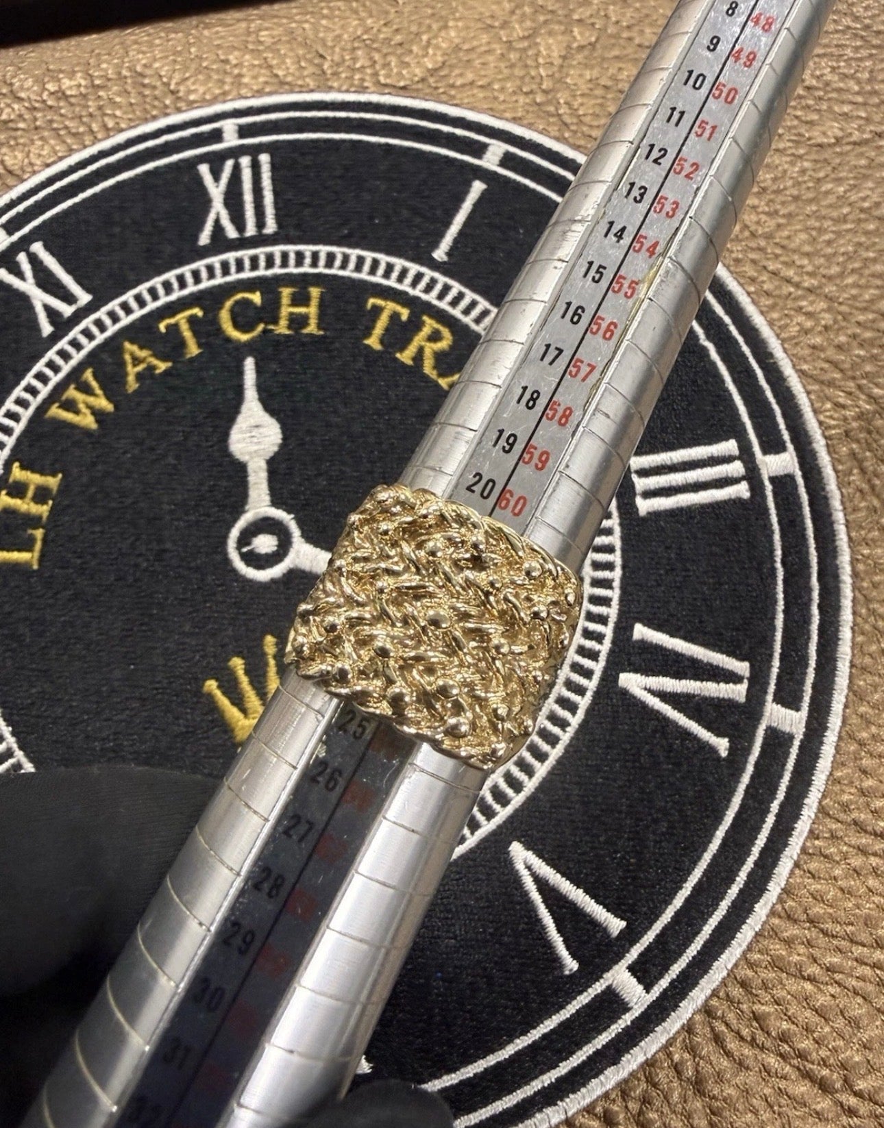 9ct Gold Keeper Ring Men’s Jewellery Hallmarked - 600 On Collection