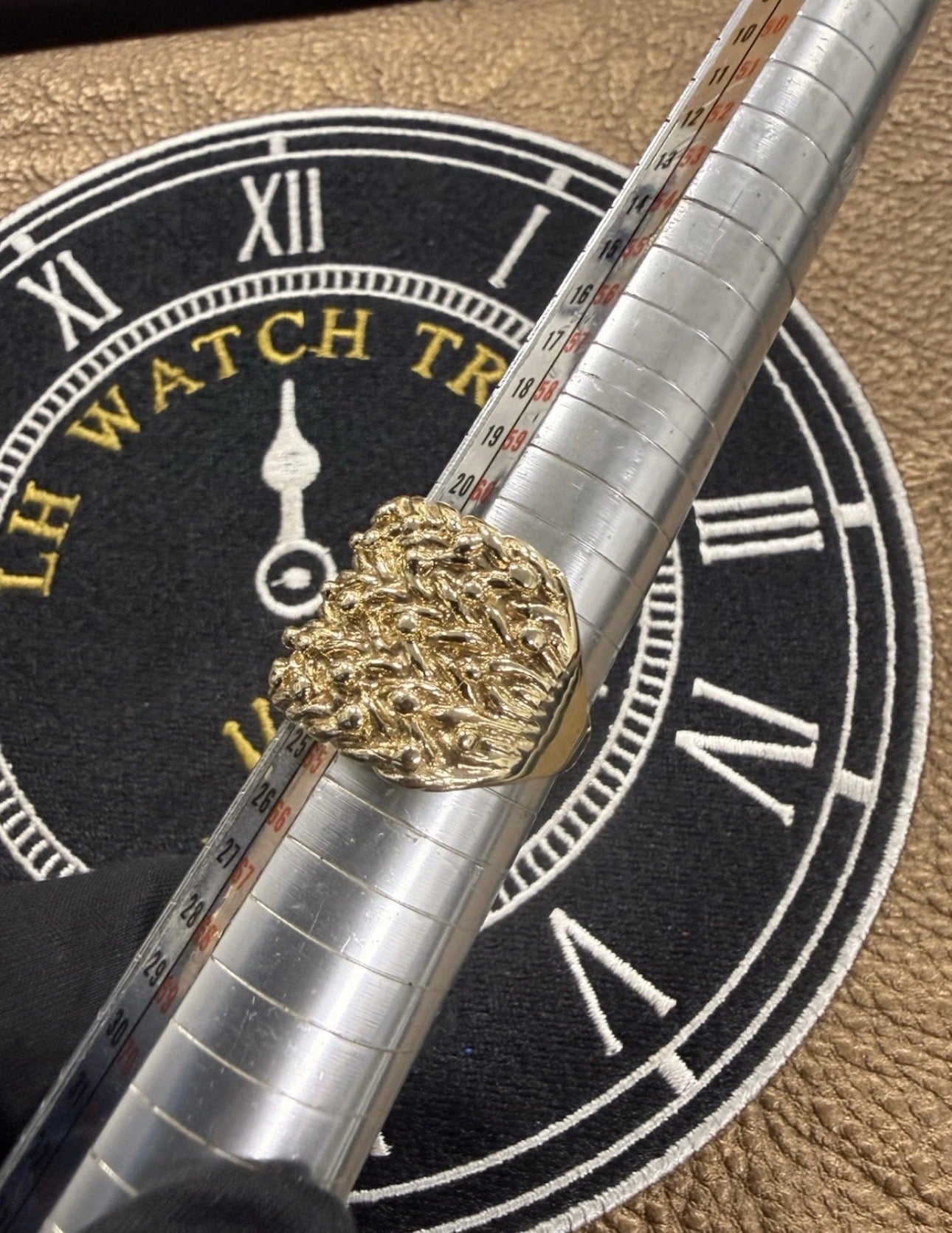 9ct Gold Keeper Ring Men’s Jewellery Hallmarked - 600 On Collection