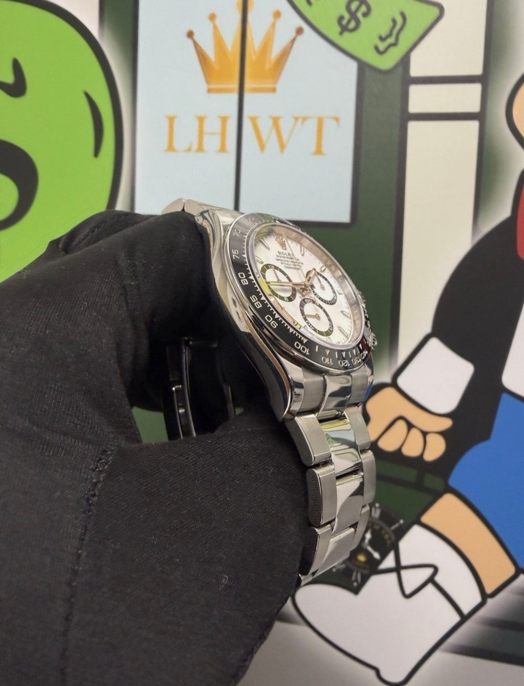 Rolex Cosmograph Daytona ‘Panda’ Steel 40mm Oyster 126500LN Full Set -White Dial