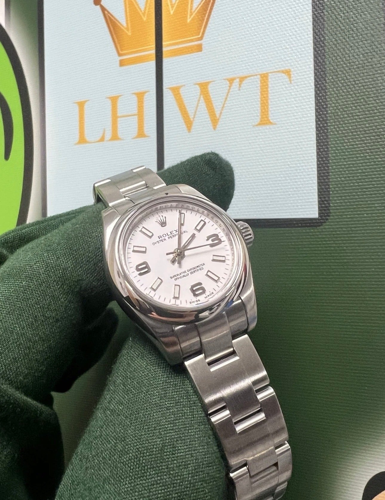 Rolex Oyster Perpetual 176200 - 26mm Steel White Dial Ladies
