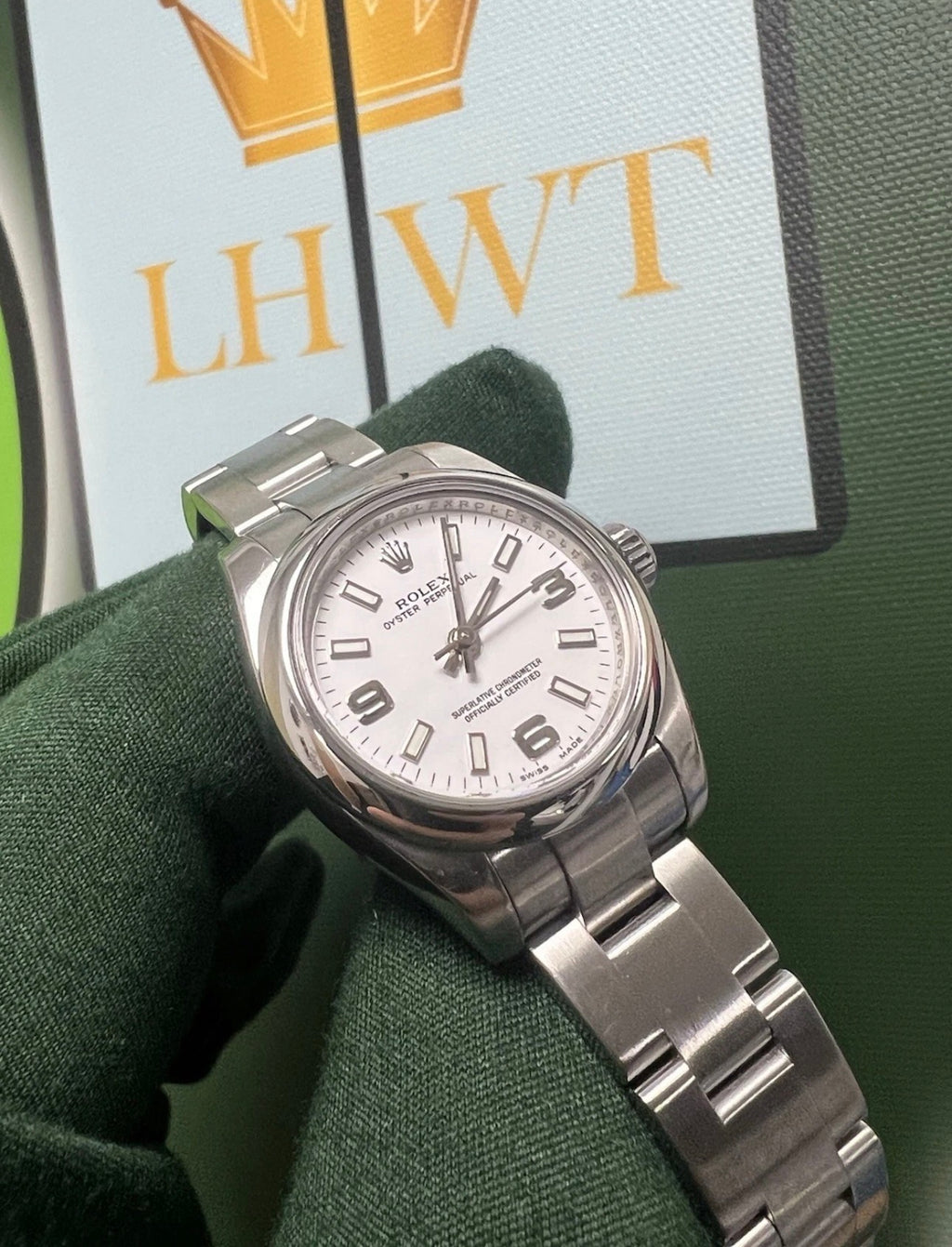 Rolex Oyster Perpetual 176200 - 26mm Steel White Dial Ladies