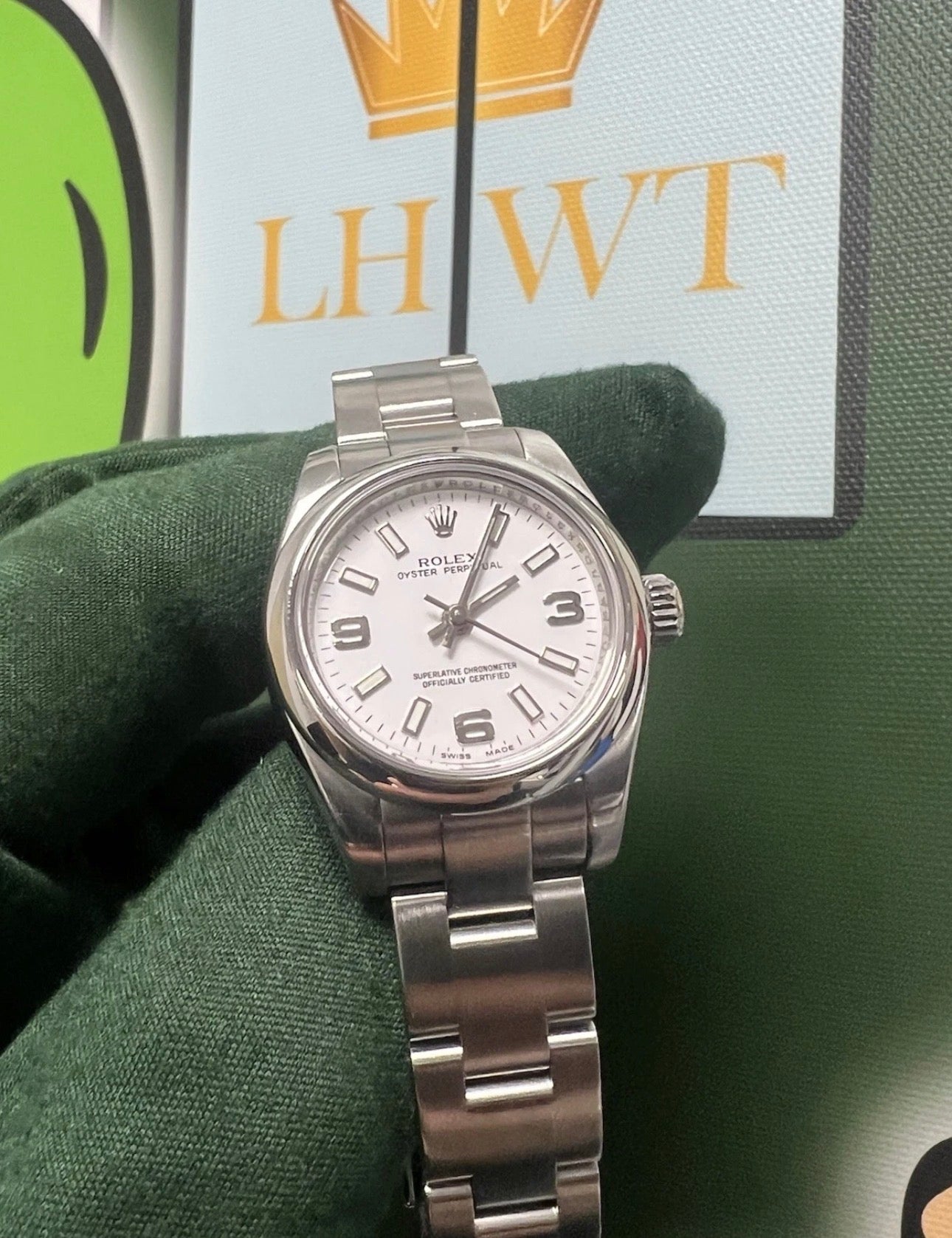 Rolex Oyster Perpetual 176200 - 26mm Steel White Dial Ladies
