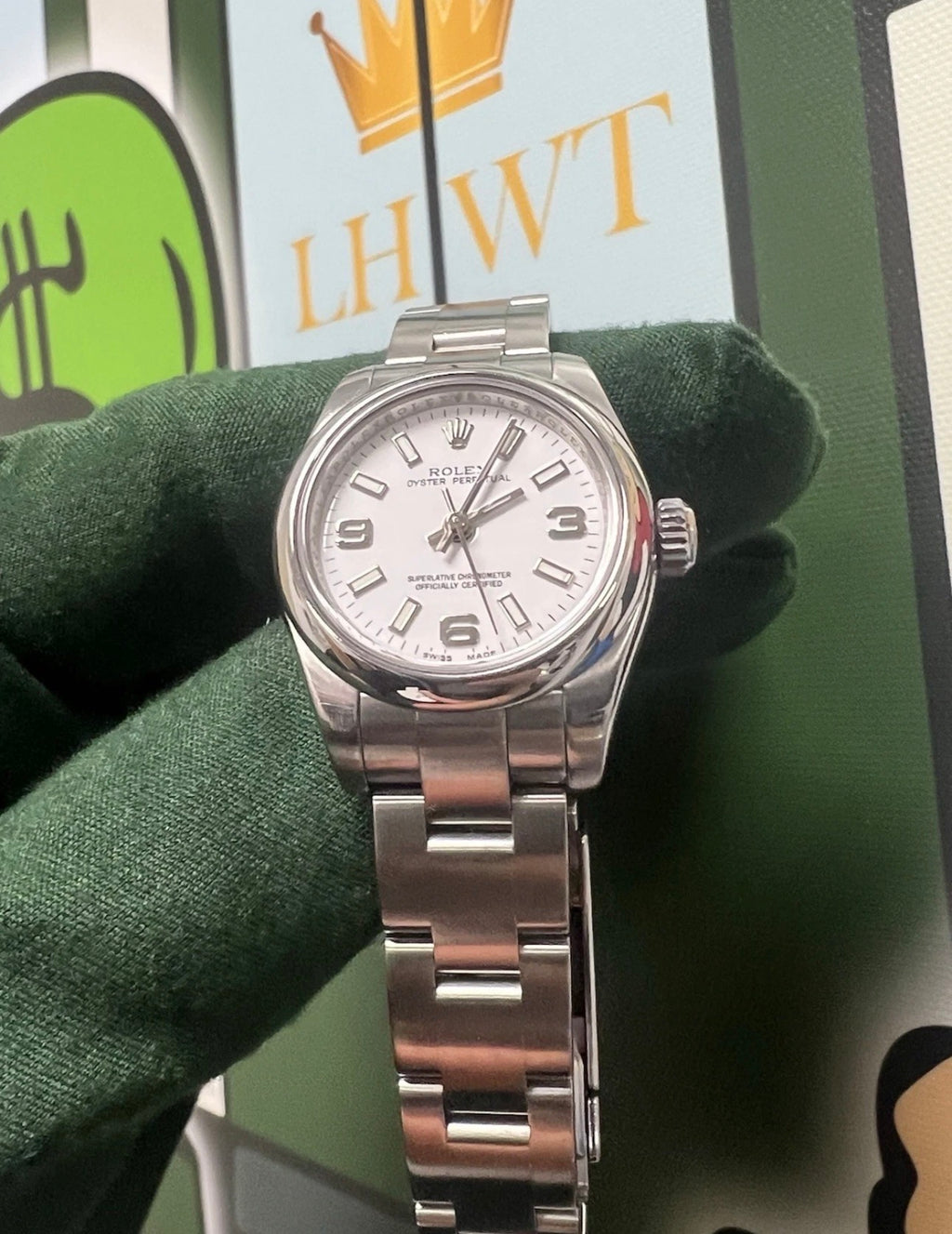 Rolex Oyster Perpetual 176200 - 26mm Steel White Dial Ladies