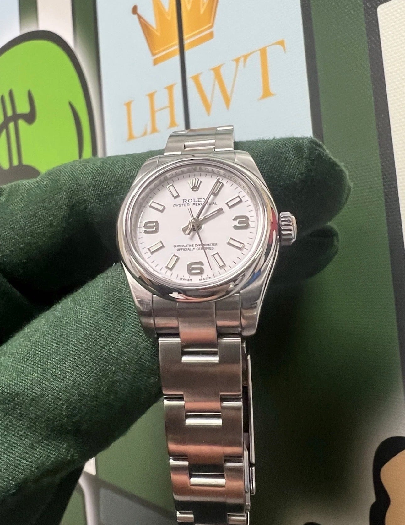 Rolex Oyster Perpetual 176200 - 26mm Steel White Dial Ladies