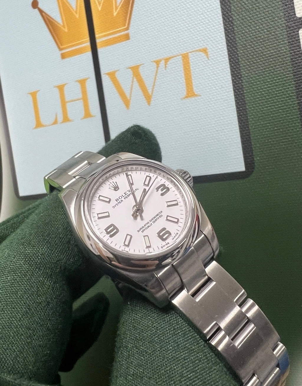 Rolex Oyster Perpetual 176200 - 26mm Steel White Dial Ladies