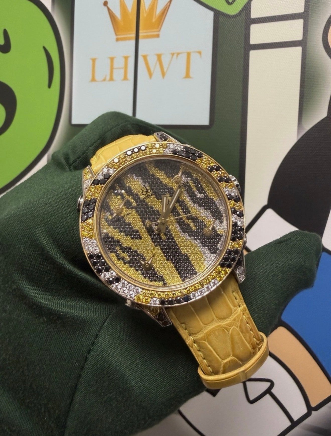 Jacob and Co !RARE! 5 Timezone D-465739 - Multiple Straps - Original box