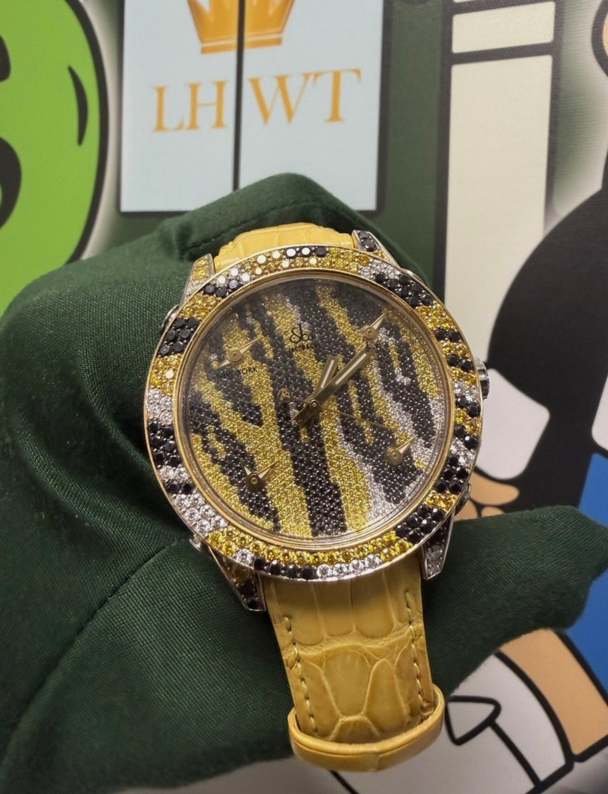 Jacob and Co !RARE! 5 Timezone D-465739 - Multiple Straps - Original box