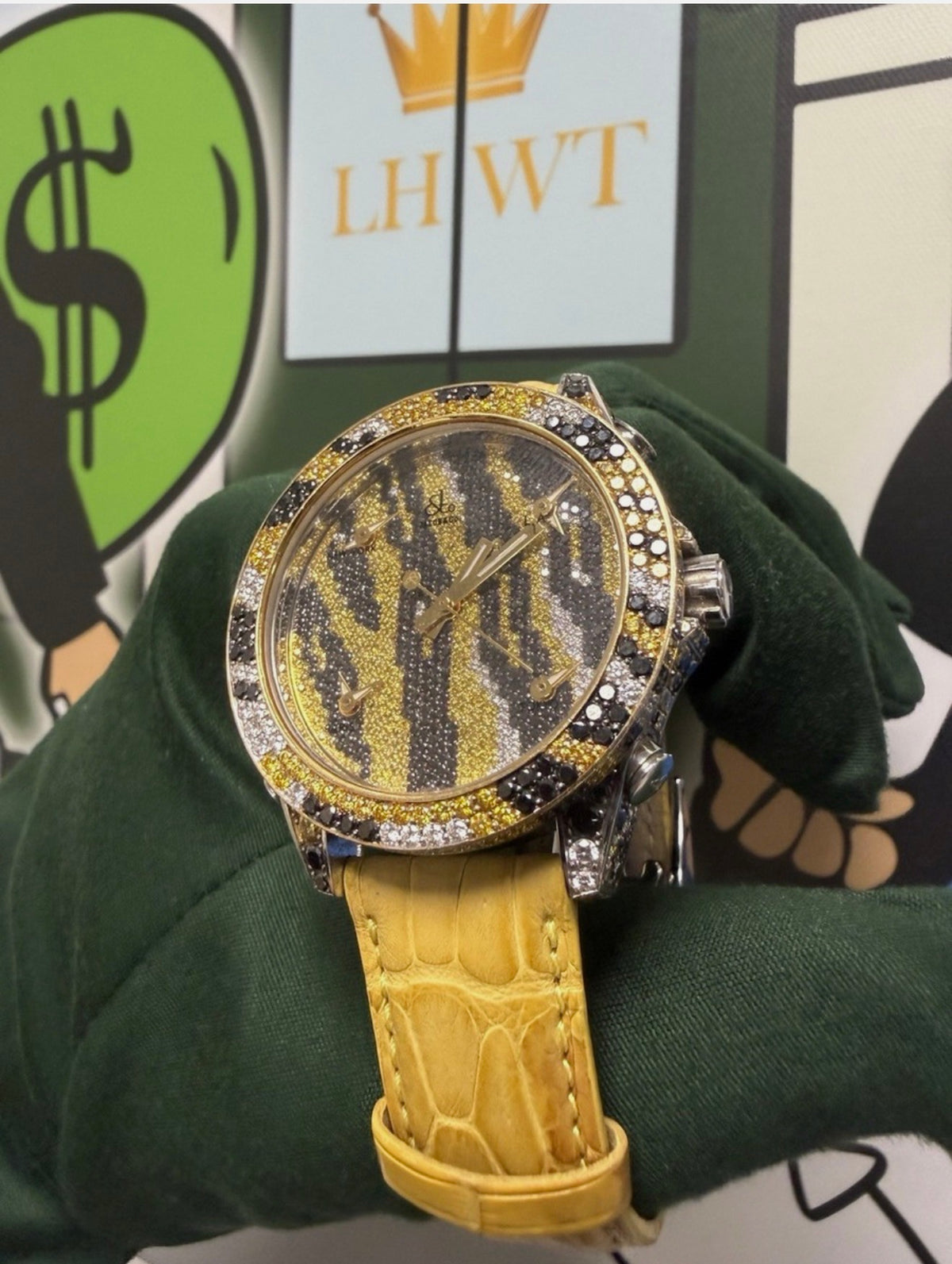 Jacob and Co !RARE! 5 Timezone D-465739 - Multiple Straps - Original box