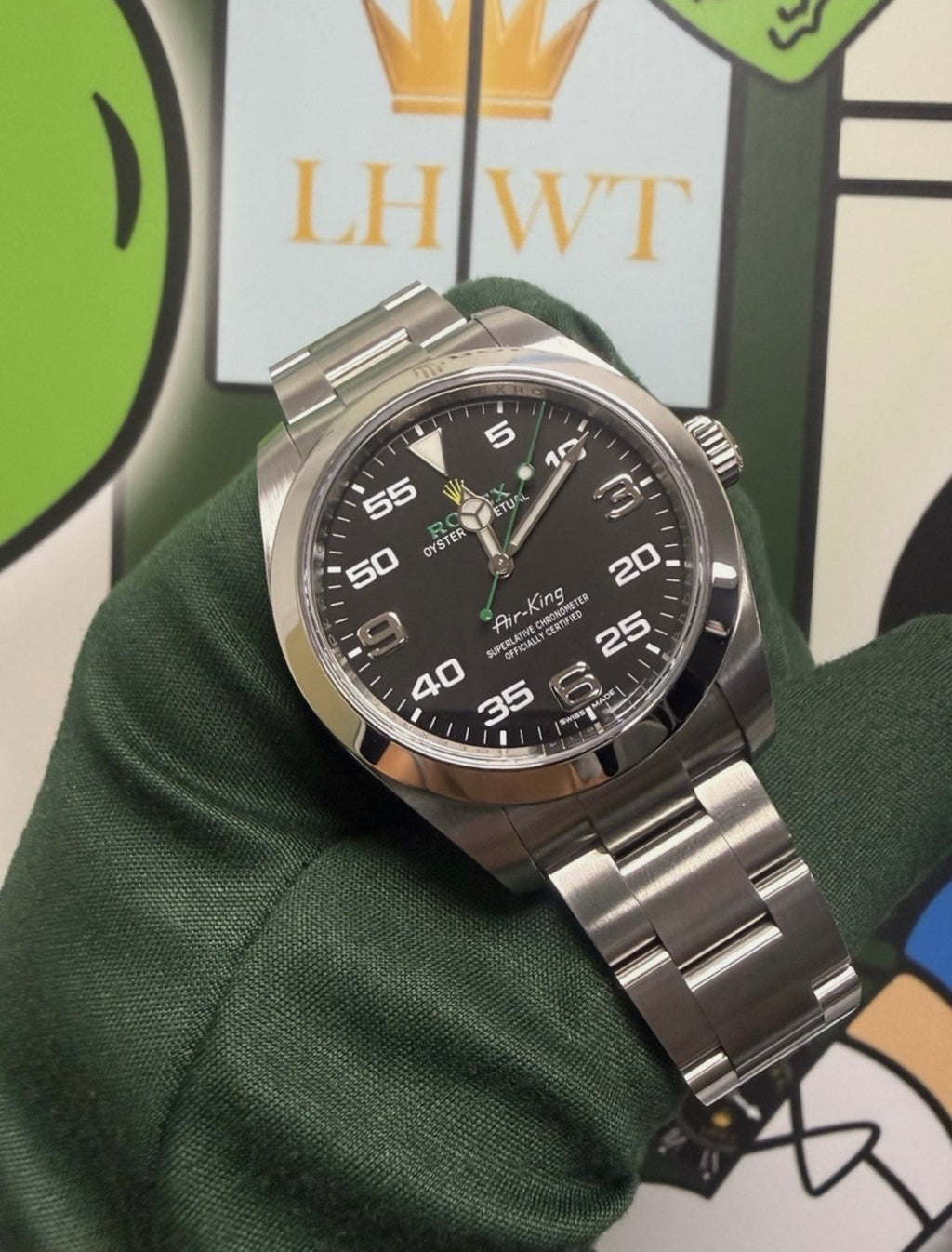 Rolex Air-King 40mm Black Watch - 116900 Full Set