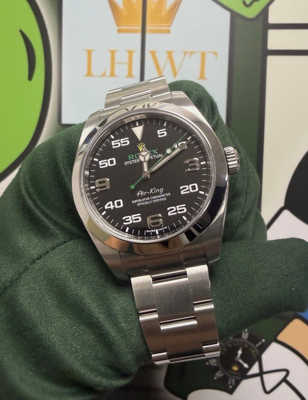 Rolex Air-King 40mm Black Watch - 116900 Full Set