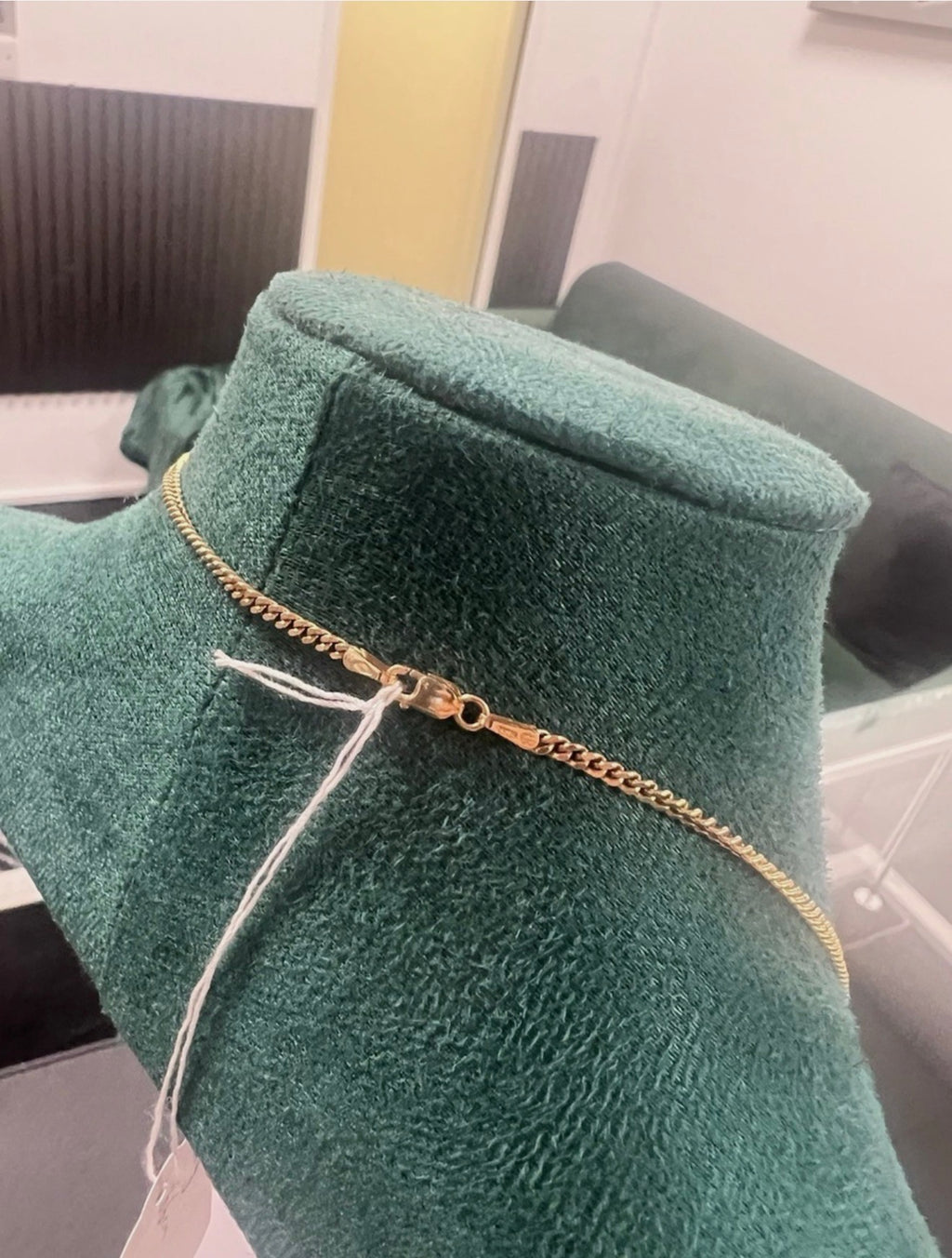 9ct Gold Necklace 26 Inch Hallmarked 375