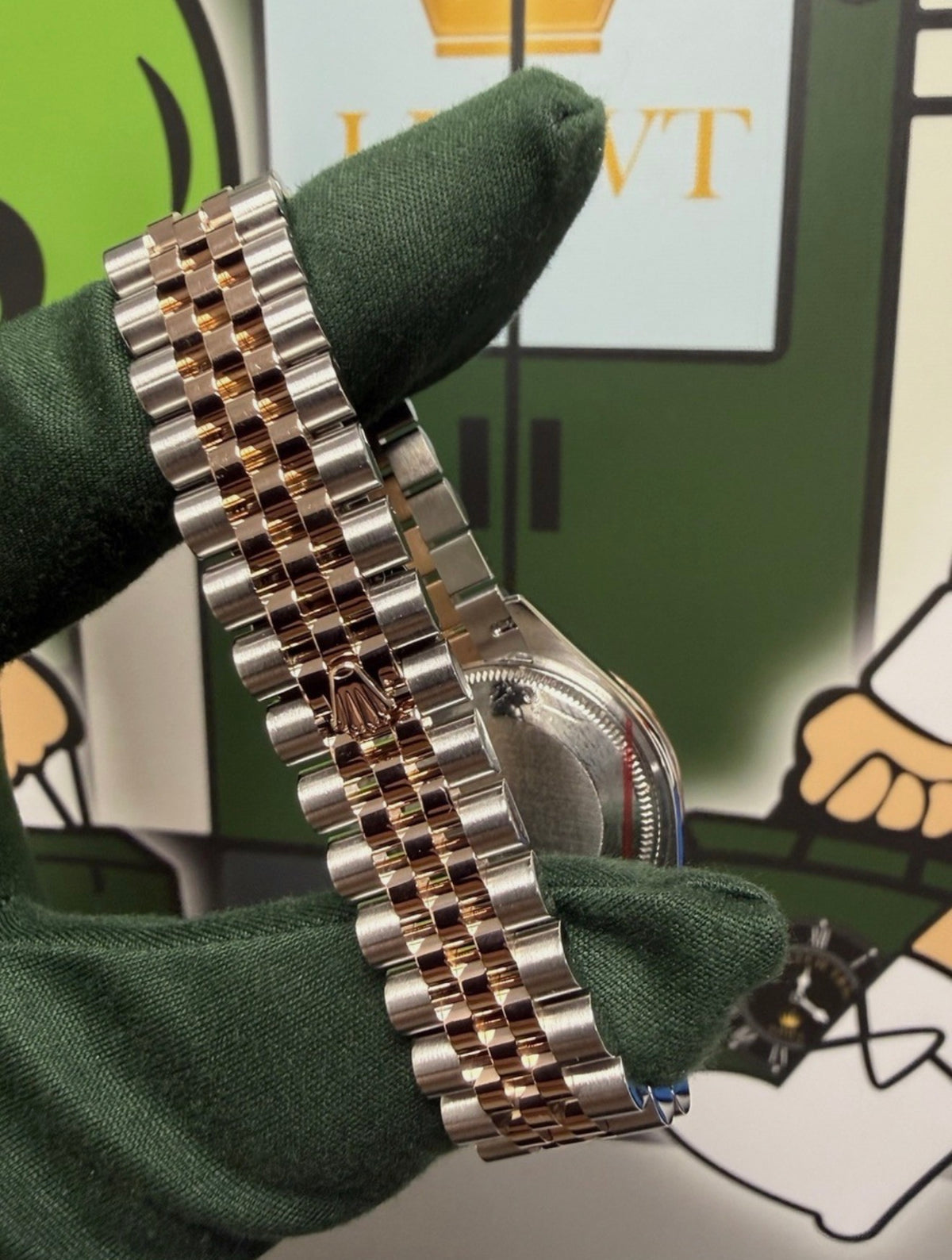 Rolex Datejust Chocolate Diamond Dial 278381RBR Factory Diamond Bezel 31mm B&P