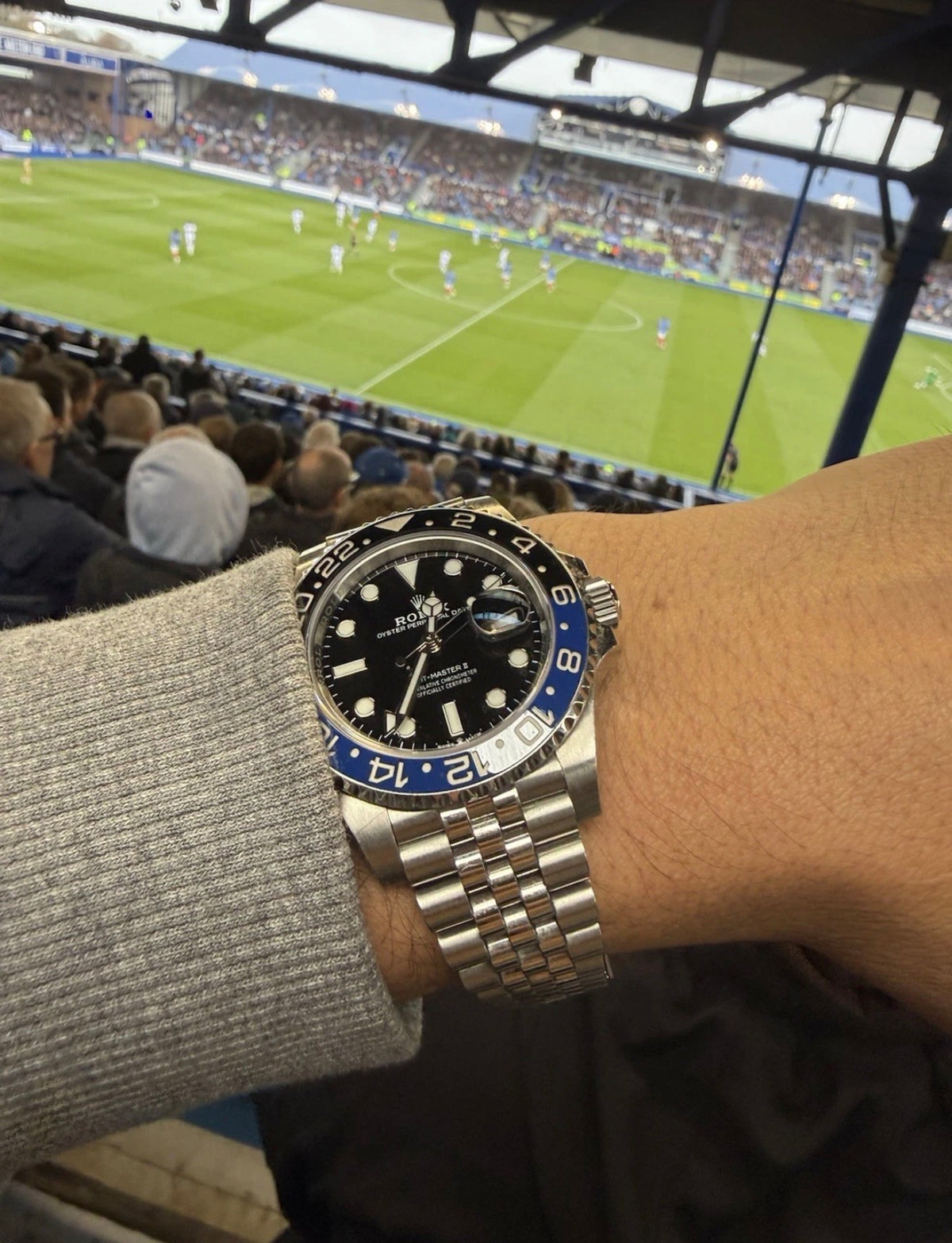 Rolex GMT-Master II Batgirl Watch Jubilee Bracelet - 126710BLNR Blue / Black