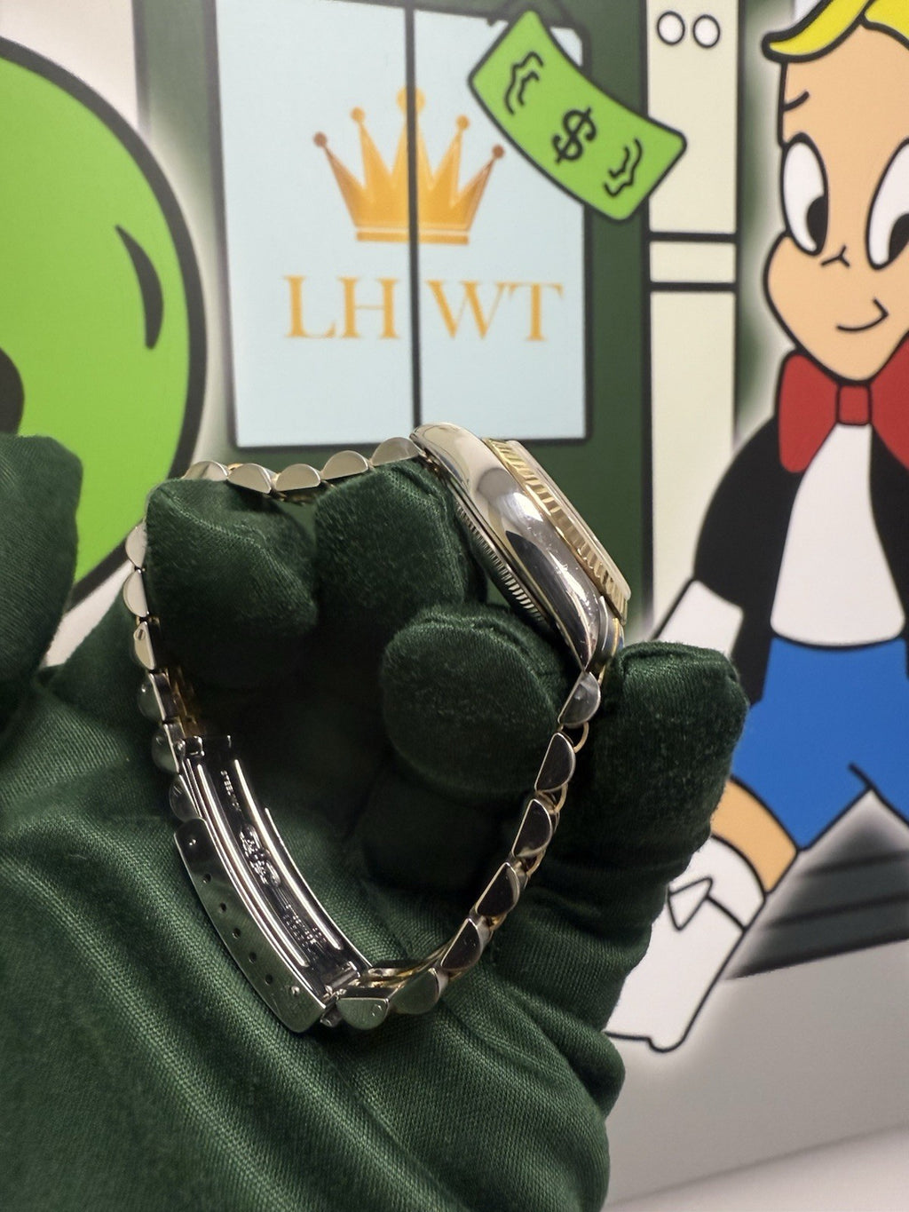 Rolex Ladies Datejust 26mm 79173 Factory Champagne Diamond Dial, Steel & Gold