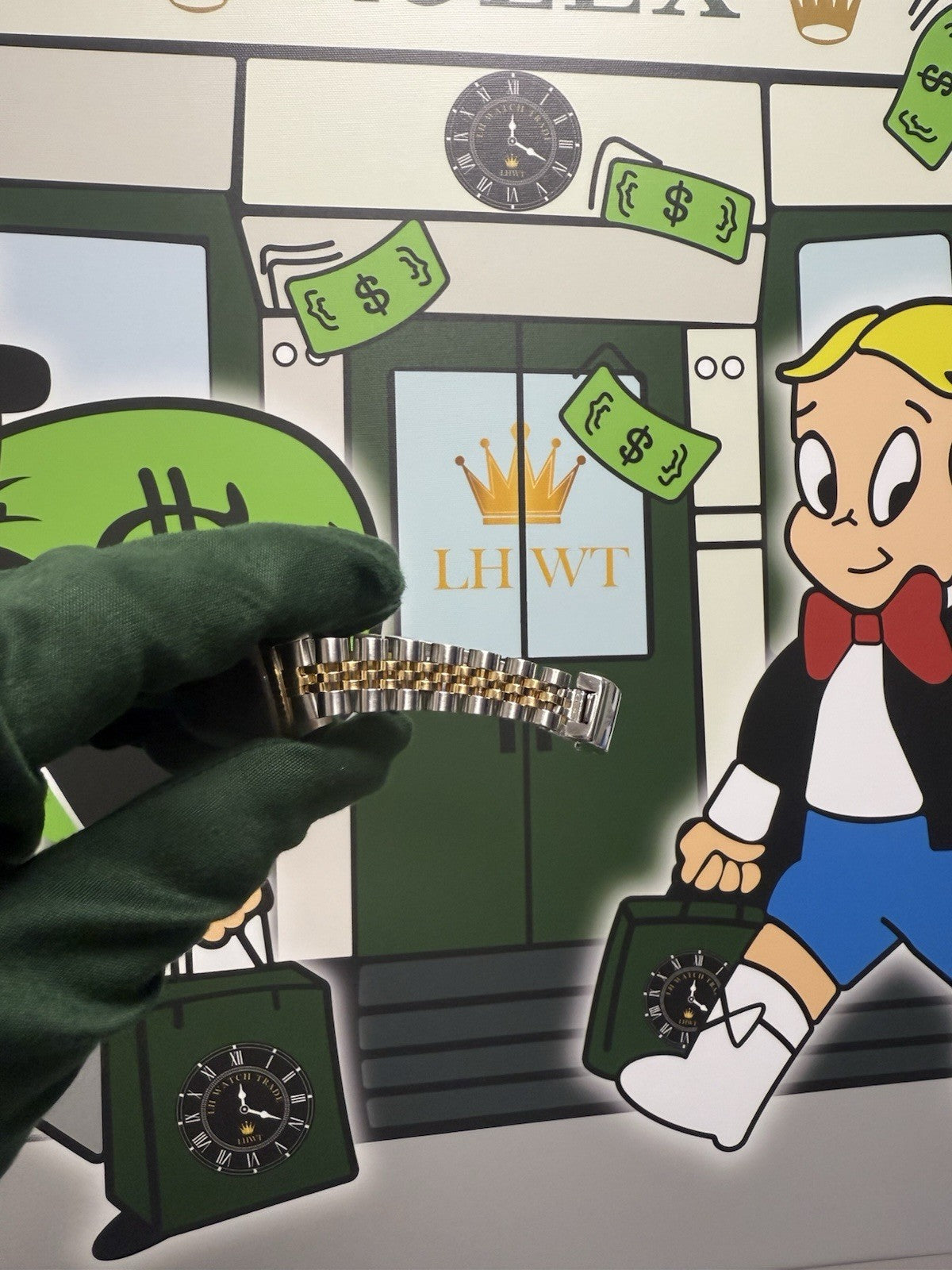 Rolex Ladies Datejust 26mm 79173 Factory Champagne Diamond Dial, Steel & Gold