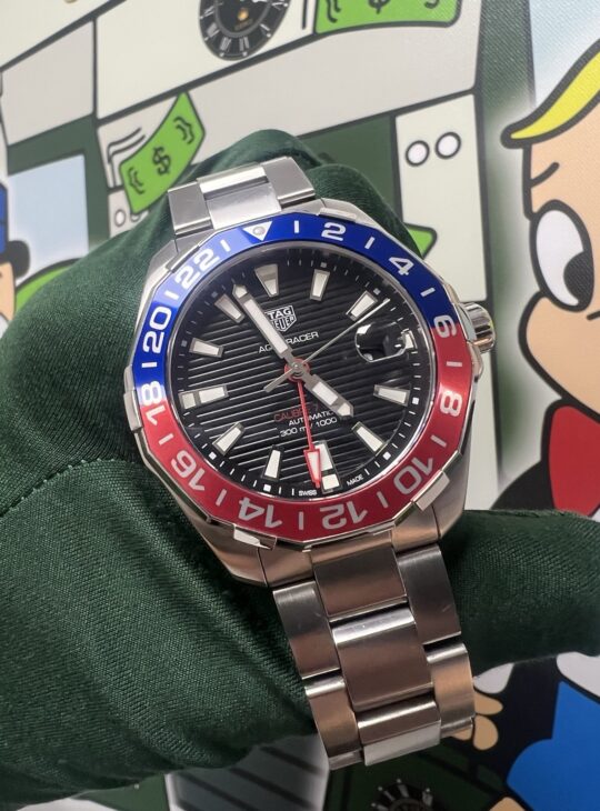 Tag Heuer Aquaracer 2022 Men’s Black Watch WAY201F Box & Papers