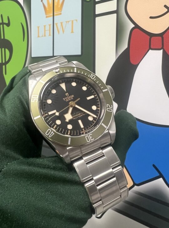 TUDOR Harrods Limited Edition Black Bay Men’s Black Watch Full Set 2022 Papers