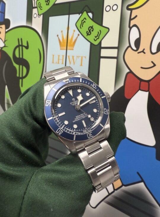 TUDOR Black Bay Blue Men’s Watch – M79030B 2023 Box & Papers LH Watch Trade