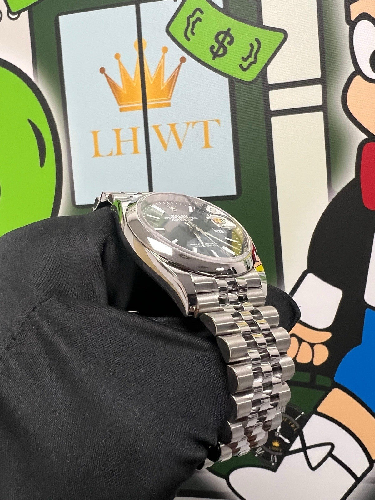 Rolex Datejust Mint Green Jubilee 2026 Watch - 126200-0023 Unworn