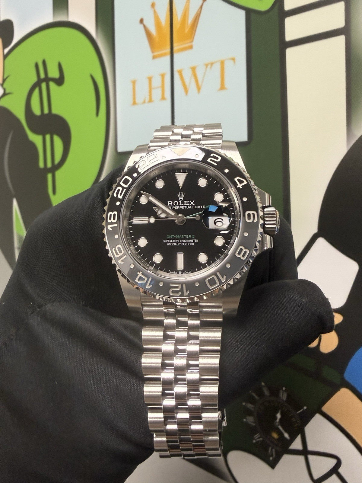 Rolex GMT-Master II 126710GRNR - 2026 Bruce Wayne Jubilee 16.5 On Collection