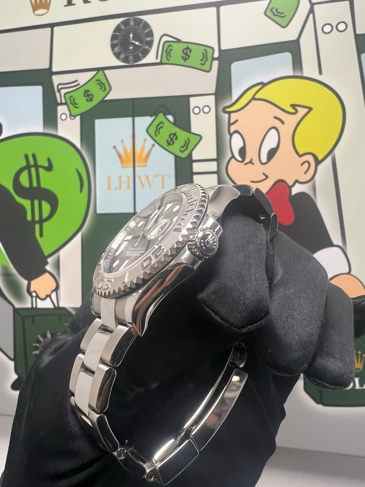 Rolex Yacht-Master 2024 Rhodium Men's Watch - 126622 Full Set Baby Blue Ticker