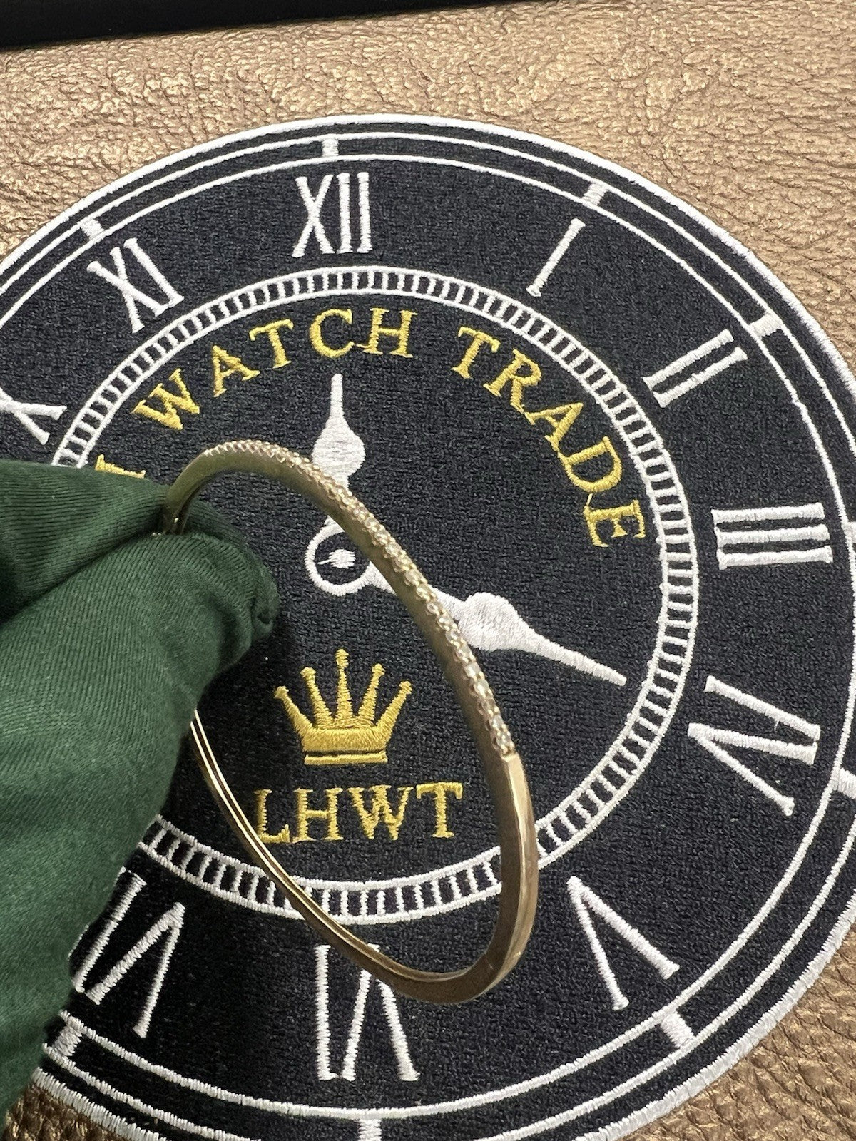 14ct Yellow Gold Diamond Bangle 0.50ct