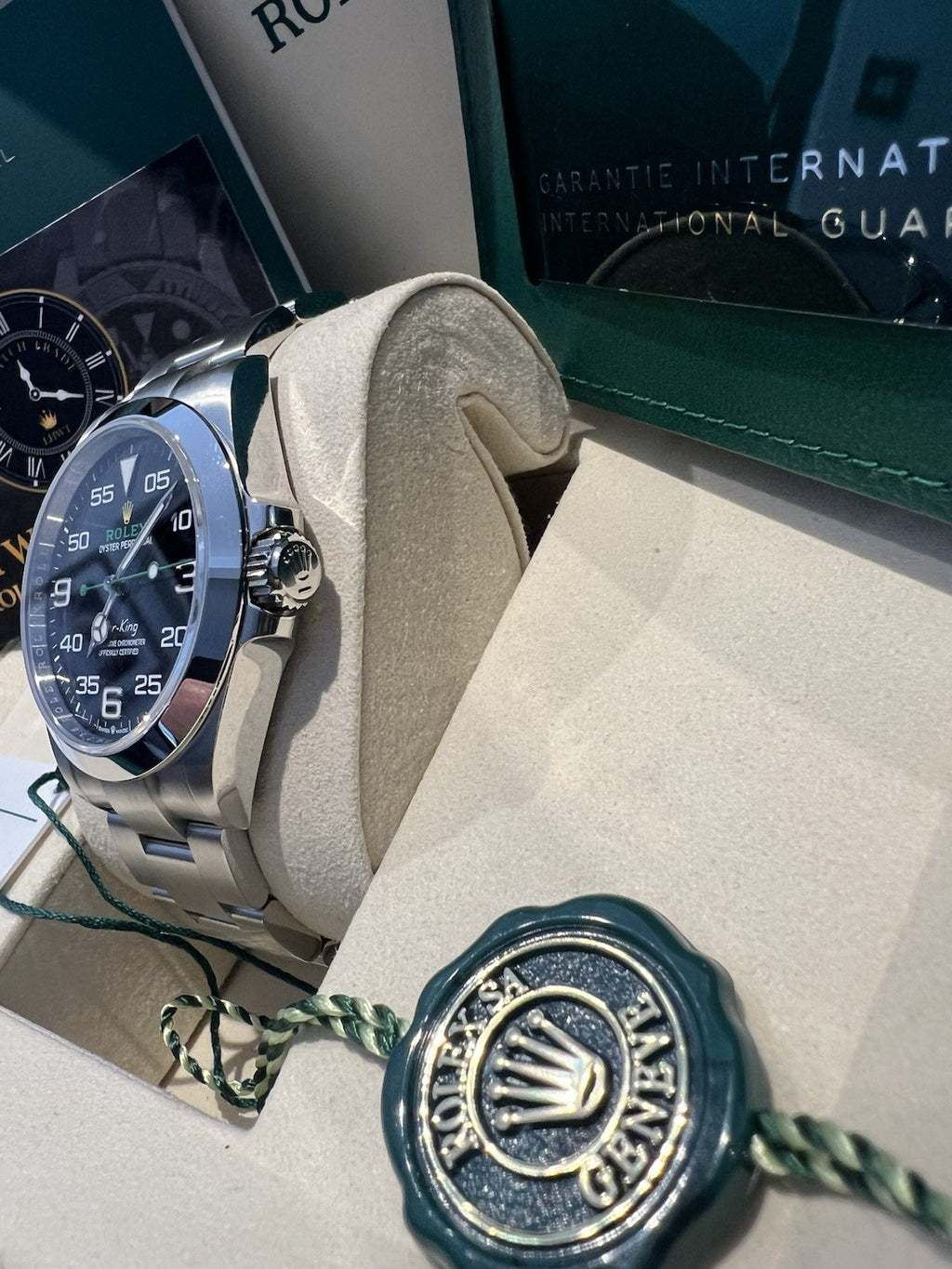 2026 Brand New Rolex Air-King Men's Black Watch - 126900 - 40mm