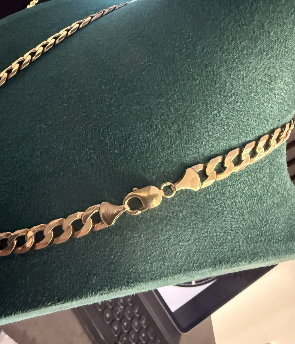 9ct Solid Gold Curb Chain