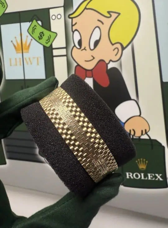 Ladies 9ct Yellow Solid Gold Double Chain Link Bracelet