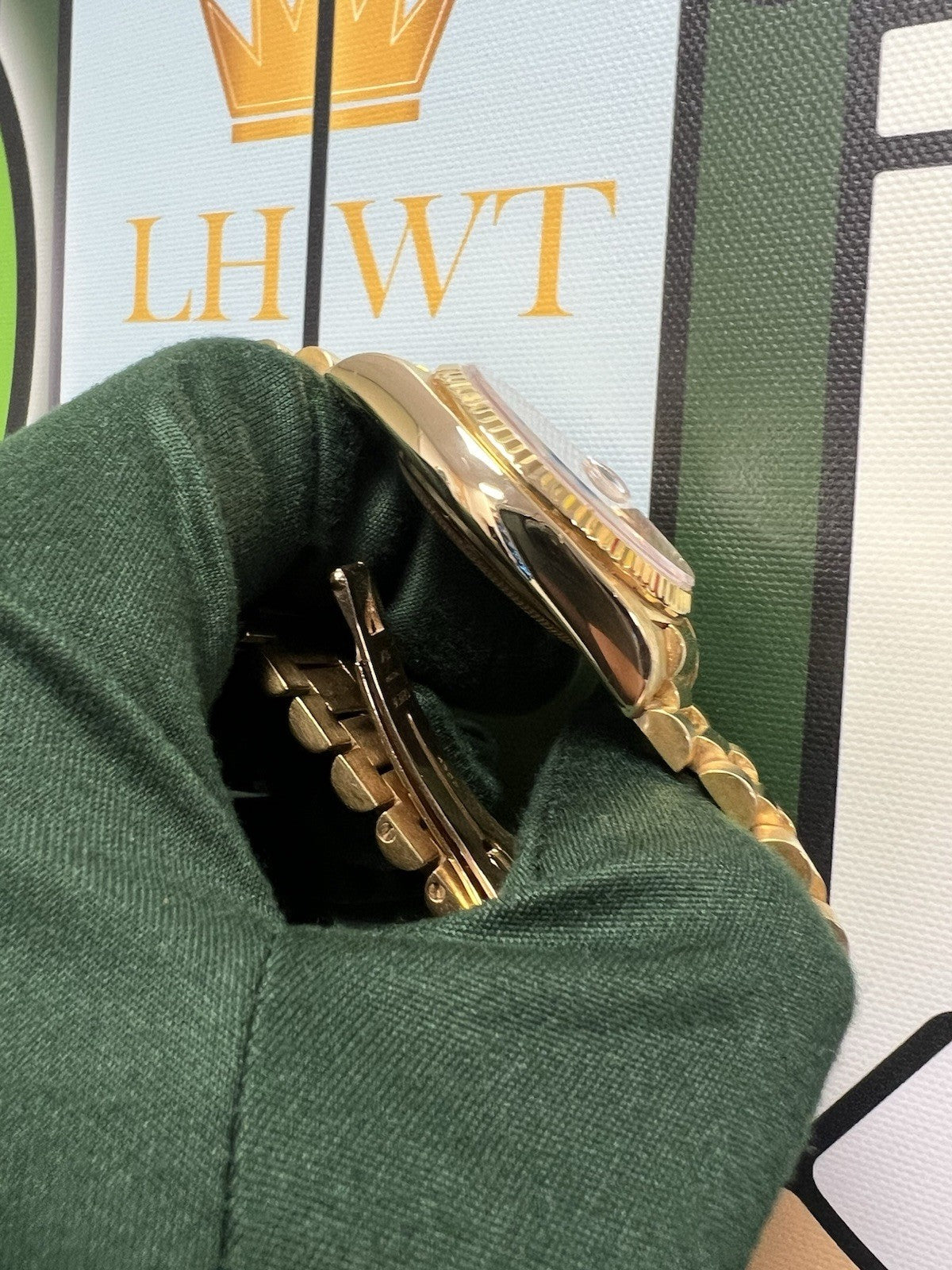 Rolex Day Date 36mm Yellow Gold Model- 18038 – Champagne Dial