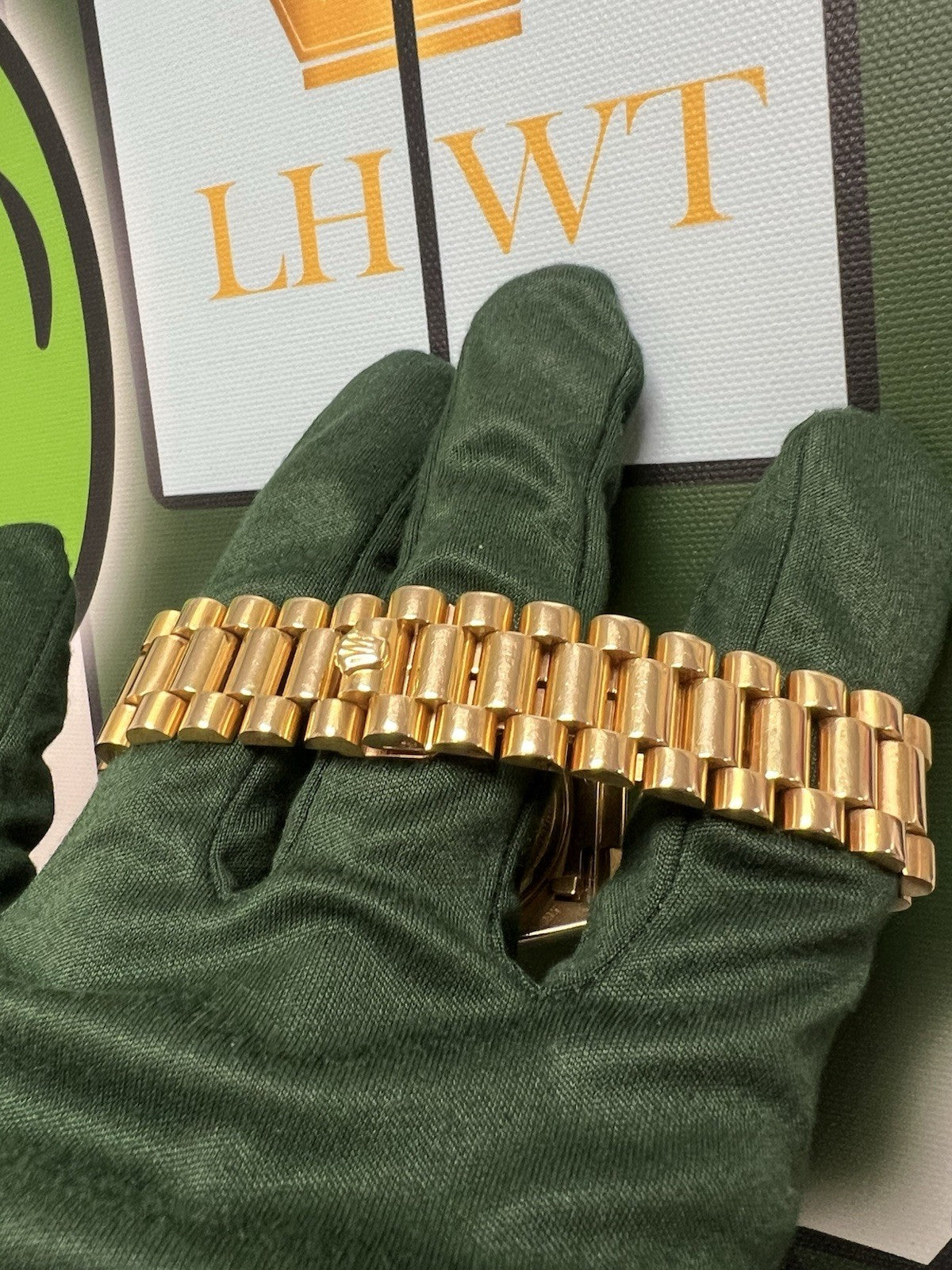 Rolex Day Date 36mm Yellow Gold Model- 18038 – Champagne Dial